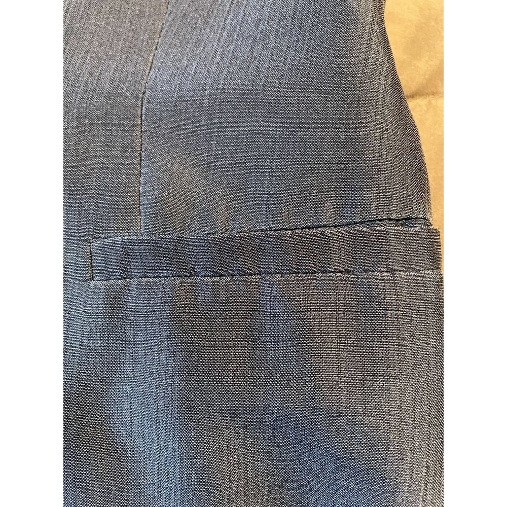 🤩🎉HOST PICK!!🎉🤩VALENTINO Authentic Gray 100% Silk Ladies Blazer - Picture 10 of 10